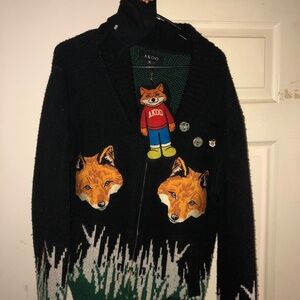 Akoo sweater key chain and mask